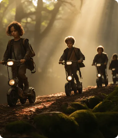 gang de trottinette